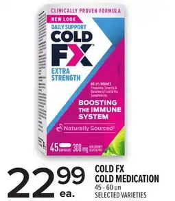 Metro COLD FX COLD MEDICATION offer
