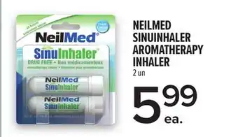 Metro NEILMED SINUINHALER AROMATHERAPY INHALER offer