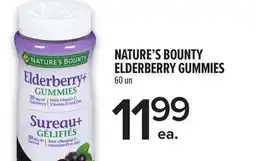 Metro NATURE'S BOUNTY ELDERBERRY GUMMIES offer