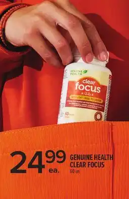 Metro GENUINE HEALTH CLEAR FOCUS offer