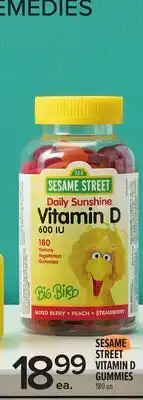 Metro SESAME STREET VITAMIN D GUMMIES offer