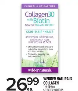 Metro WEBBER NATURALS COLLAGEN offer