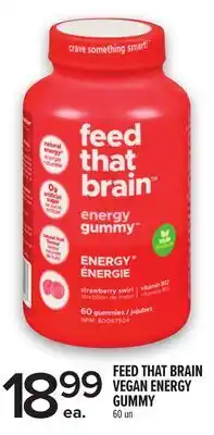 Metro FEED THAT BRAIN VEGAN ENERGY GUMMY offer