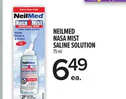 Metro NEILMED NASA MIST SALINE SOLUTION offer