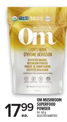 Metro OM MUSHROOM SUPERFOOD POWDER offer