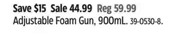 Canadian Tire SIMONIZ Adjustable Foam Gun offer