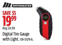 Canadian Tire Digital Tire Gauge with Light offer