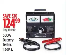 Canadian Tire 500A Battery Tester offer