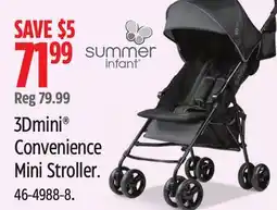 Canadian Tire Summer by Ingenuity 3Dmini Convenience Mini Stroller offer
