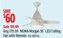 Canadian Tire NOMA Morgan 36˝ LED Ceiling Fan with Remote offer