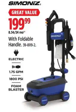 Canadian Tire SIMONIZ With Foldable Handle offer