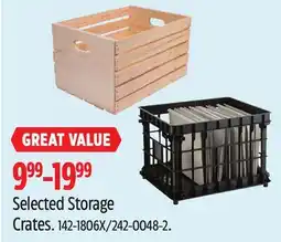 Canadian Tire Clevercrate Selected Storage Crates offer