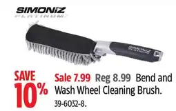 Canadian Tire SIMONIZ Platinum Bend and Wash Wheel Cleaning Brush offer