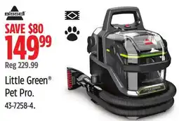Canadian Tire Bissell Little Green Pet Pro offer