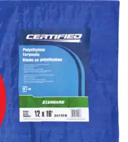 Canadian Tire Certified Standard-Duty Tarp, 12 x 16´ offer