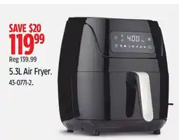 Canadian Tire Vida by PADERNO 5.3L Air Fryer offer