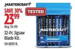Canadian Tire 32-Pc Jigsaw Blade Kit offer