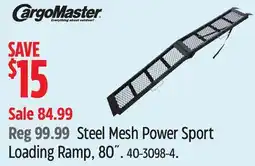Canadian Tire CargoMaster Steel Mesh Power Sport Loading Ramp, 80˝ offer