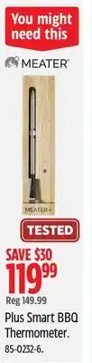 Canadian Tire MEATER Plus Smart BBQ Thermometer offer