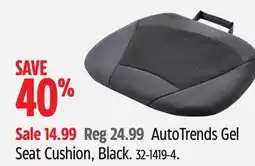 Canadian Tire AutoTrends Gel Seat Cushion, Black offer
