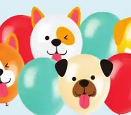 Canadian Tire Dog Party 10˝ Balloon Decor Kit, 8-Pk offer