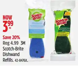 Canadian Tire Scotch-Brite Dishwand Refills offer