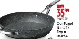 Canadian Tire The Rock 33cm Forged Non-Stick Frypan offer