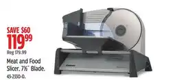 Canadian Tire Cuisinart Meat and Food Slicer, 71⁄2˝ Blade offer