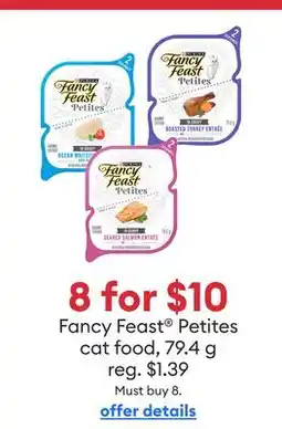 Petsmart 8 for $10 Fancy Feast Petites cat food offer
