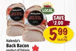 Farm Boy Halendaʼs Back Bacon offer