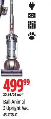 Canadian Tire Dyson Ball Animal 3 Upright Vac offer