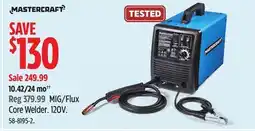 Canadian Tire Mastercraft MIG/Flux Core Welder. 120V offer
