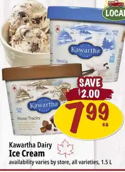 Farm Boy Kawartha Dairy Ice Cream offer