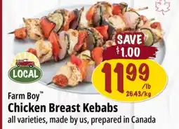 Farm Boy Farm Boy Chicken Breast Kebabs offer
