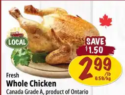 Farm Boy Fresh Whole Chicken offer