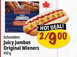 Farm Boy Schneiders Juicy Jumbos Original Wieners offer