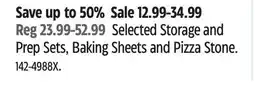 Canadian Tire MASTER Chef Selected Storage and Prep Sets, Baking Sheets and Pizza Stone offer