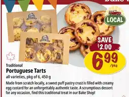 Farm Boy Traditional Portuguese Tarts offer