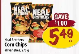 Farm Boy Neal Brothers Corn Chips offer