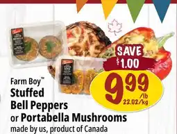 Farm Boy Farm Boy Stuffed Bell Peppers or Portabella Mushrooms offer