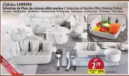 Sushi Shop Selection of Marble Effect Baking Dishes offer