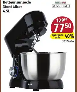 Sushi Shop MASSIMO Stand Mixer offer