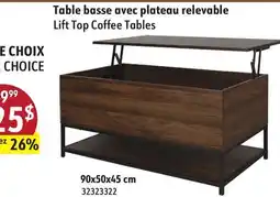 Sushi Shop Lift Top Coffee Tables offer