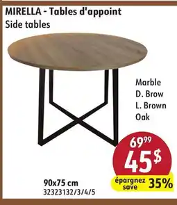 Sushi Shop MIRELLA Side tables offer