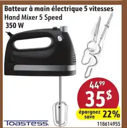 Sushi Shop Hand Mixer 5 Speed 350 W offer