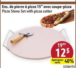 Sushi Shop Pizza Stone Set with pizza cutter offer
