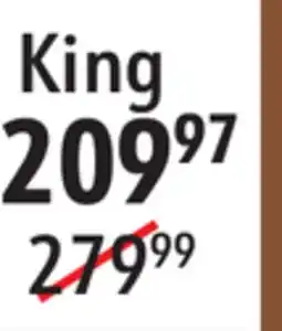 Sushi Shop HAMPSHIRE King Wood Bed Frame offer