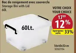 Sushi Shop Storage Bin with Lid offer