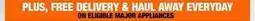 Home Depot Free Delivery offer