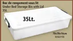 Sushi Shop Under Bed Storage Bin with Lid 35L offer